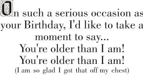 Serious Occasion